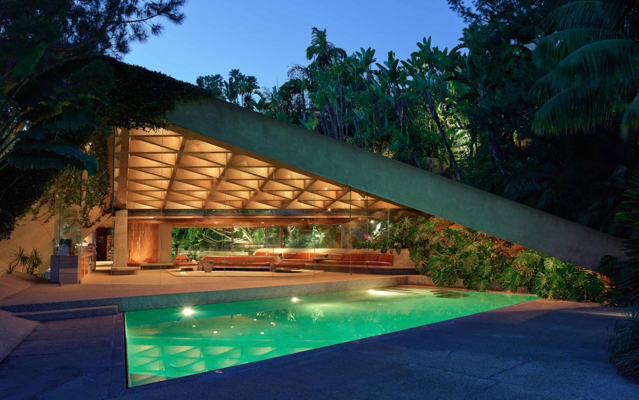 Goldstein House de John Lautner é doada ao LACMA | ArchDaily Brasil