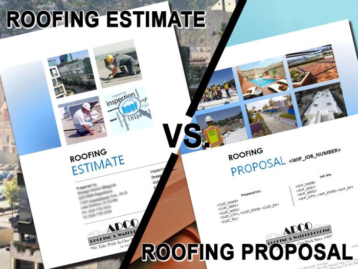 Roofing Estimate vs Roofing Proposal - What's The Difference? - ADCO Roofing Estimate vs Roofing Proposal - What's The Difference? - ADCO