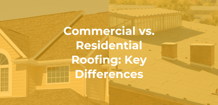 Commercial vs. Residential Roofing: Key Differences - Aspen Contracting